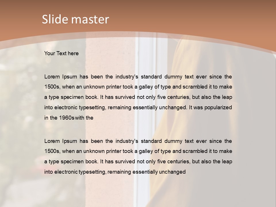 Obesity Cutout Fat PowerPoint Template