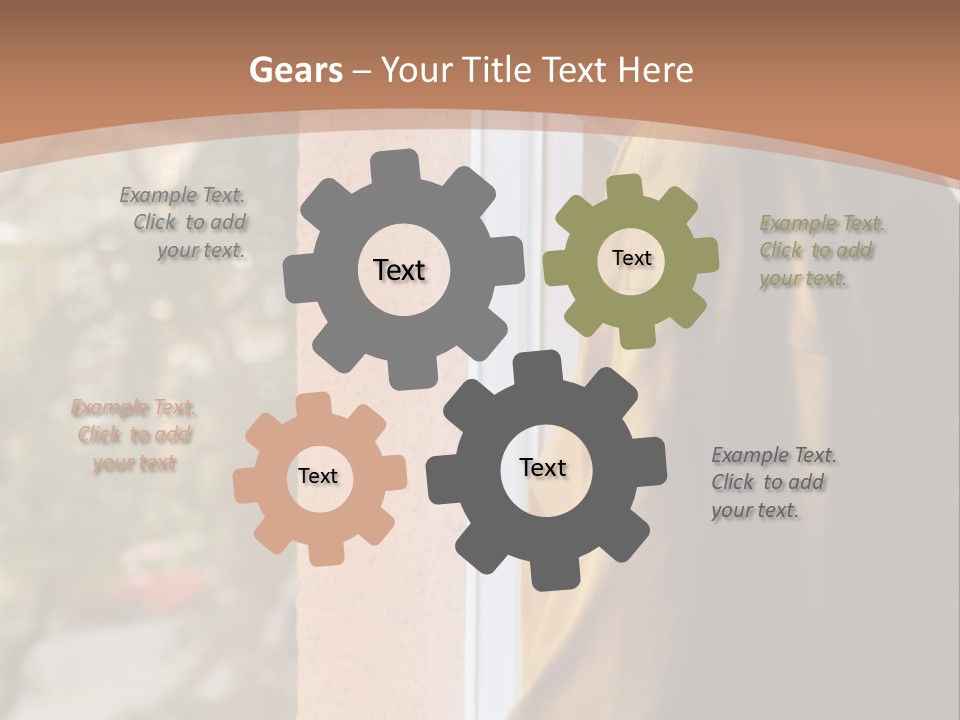 Obesity Cutout Fat PowerPoint Template