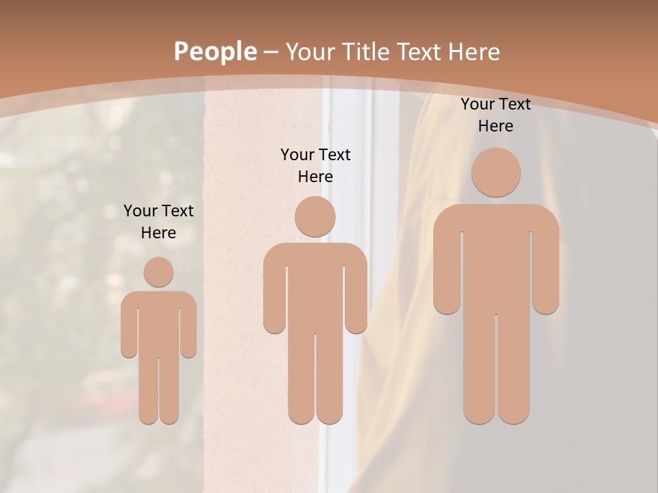 Obesity Cutout Fat PowerPoint Template