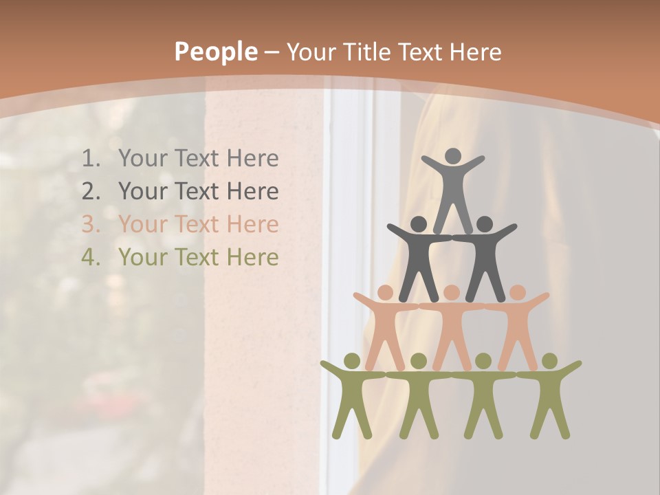 Obesity Cutout Fat PowerPoint Template