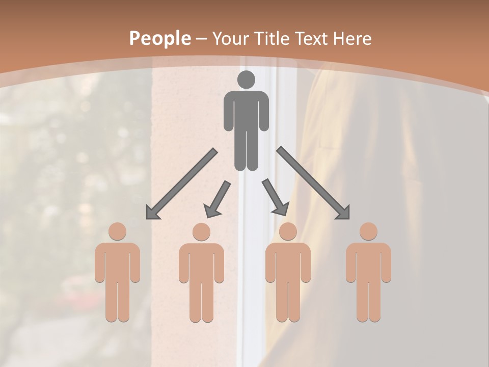 Obesity Cutout Fat PowerPoint Template