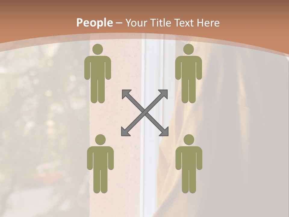 Obesity Cutout Fat PowerPoint Template