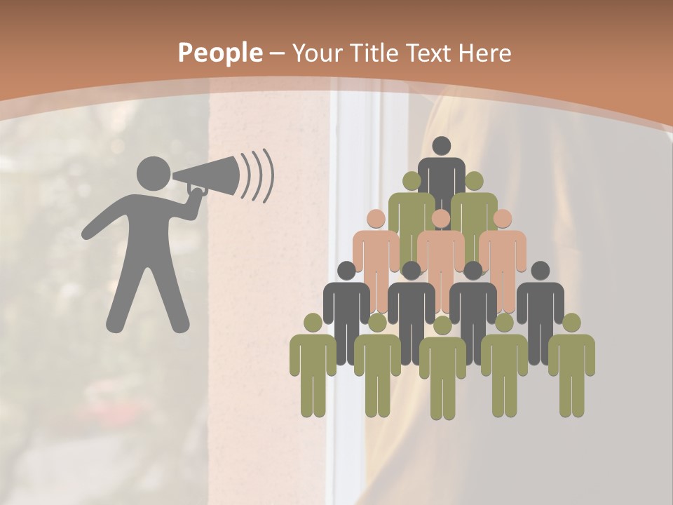 Obesity Cutout Fat PowerPoint Template