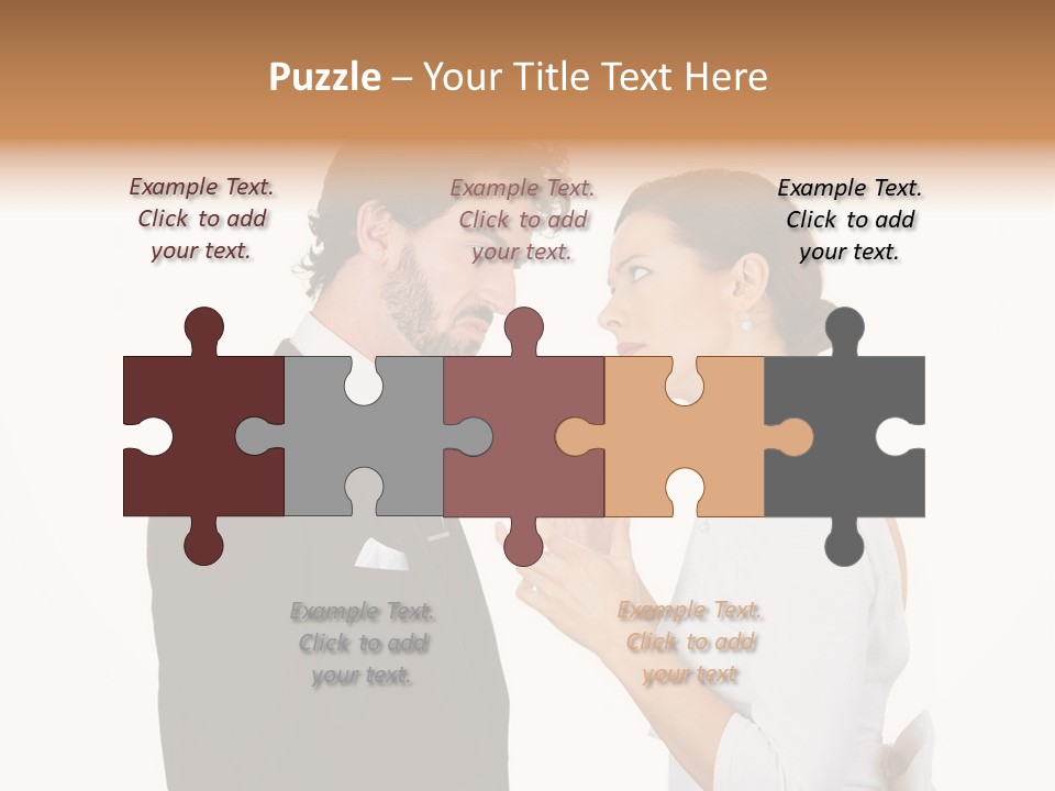 Obesity Cutout Fat PowerPoint Template