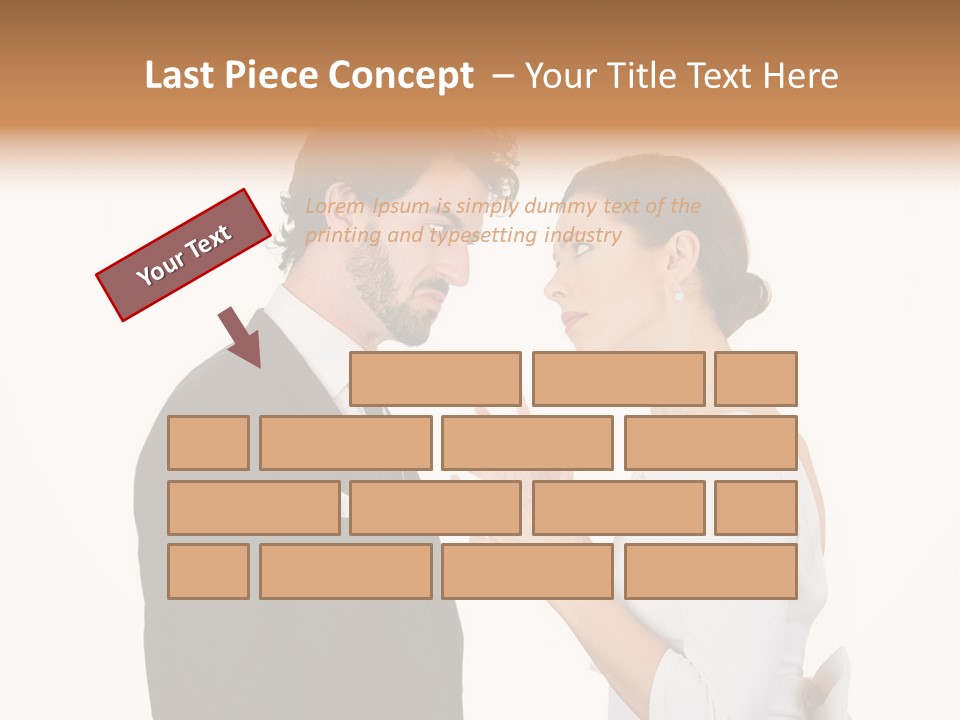 Obesity Cutout Fat PowerPoint Template