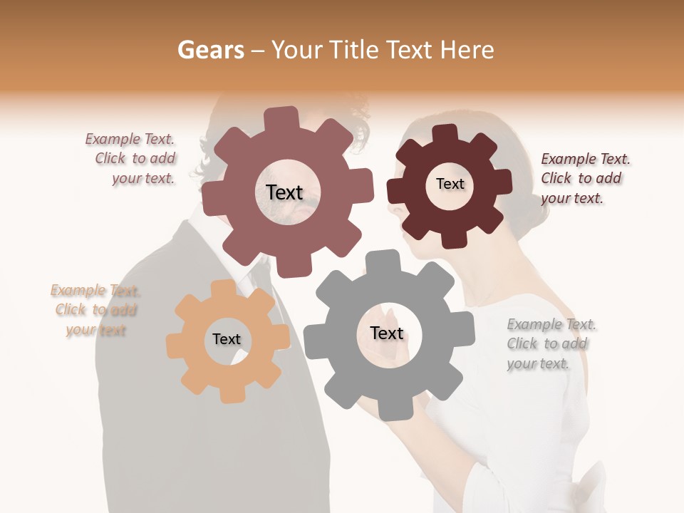 Obesity Cutout Fat PowerPoint Template