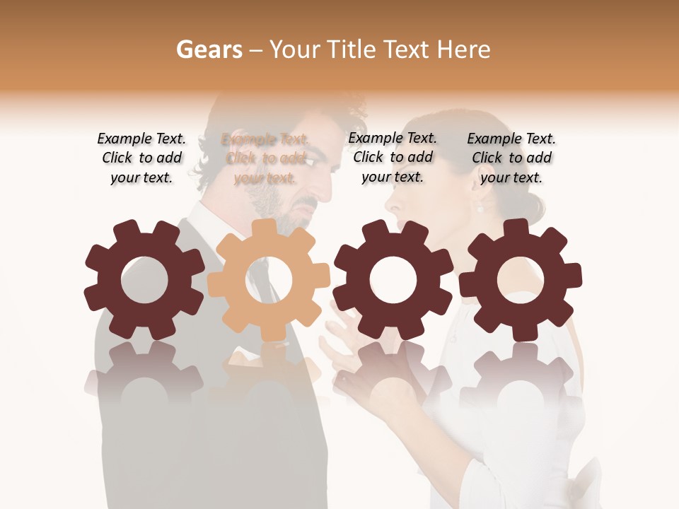 Obesity Cutout Fat PowerPoint Template