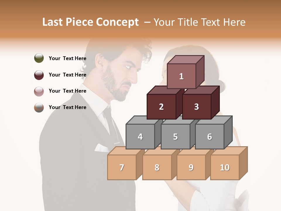 Obesity Cutout Fat PowerPoint Template