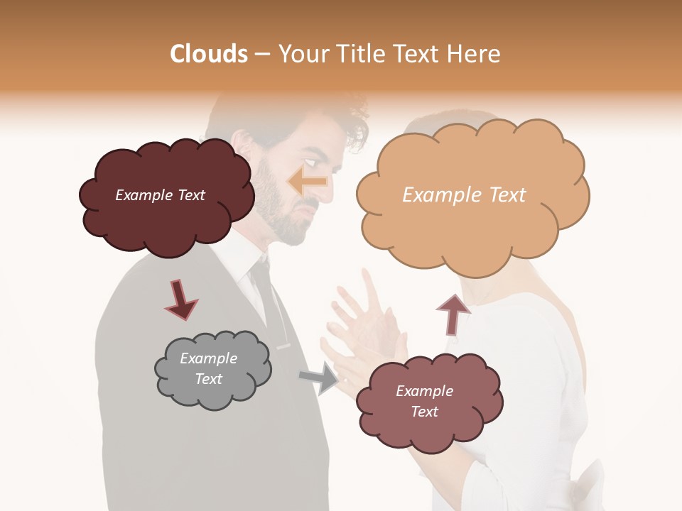 Obesity Cutout Fat PowerPoint Template