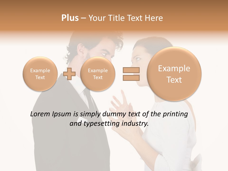 Obesity Cutout Fat PowerPoint Template