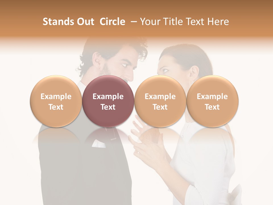 Obesity Cutout Fat PowerPoint Template