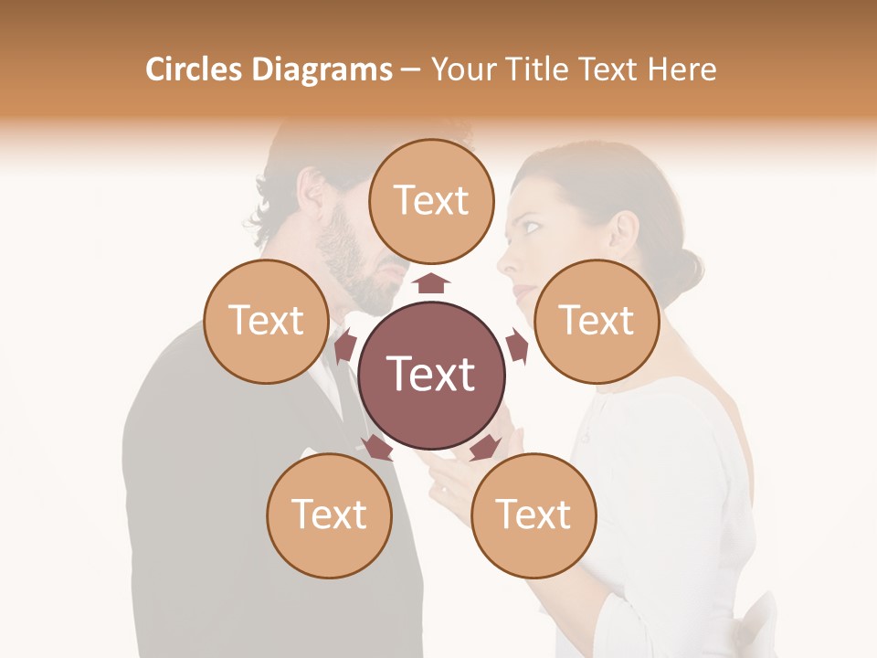 Obesity Cutout Fat PowerPoint Template