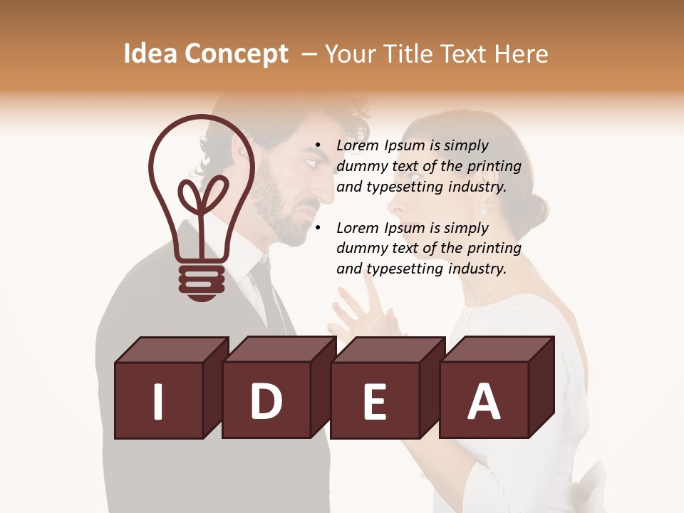 Obesity Cutout Fat PowerPoint Template