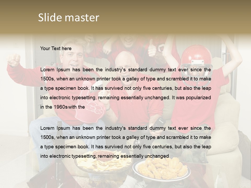 Cartoon People Child Lifestyle PowerPoint Template