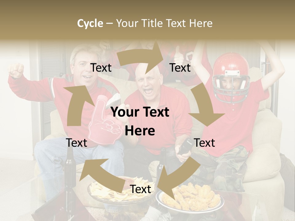 Cartoon People Child Lifestyle PowerPoint Template