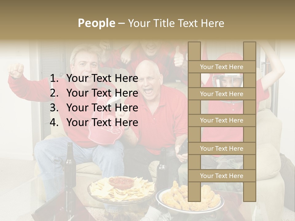 Cartoon People Child Lifestyle PowerPoint Template