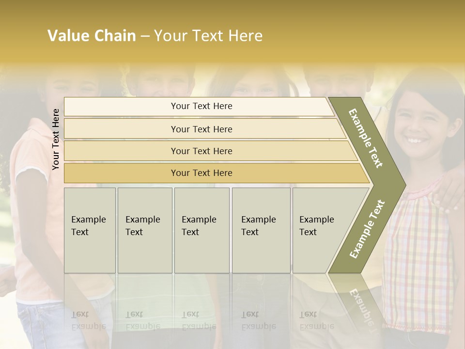 Clip Art Illustration Boy PowerPoint Template