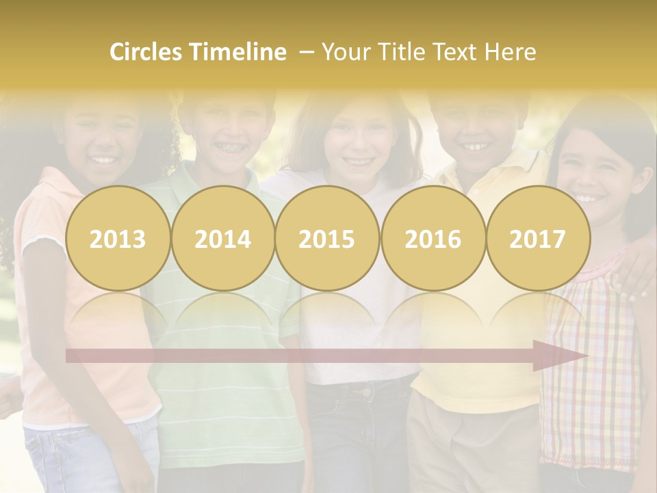 Clip Art Illustration Boy PowerPoint Template