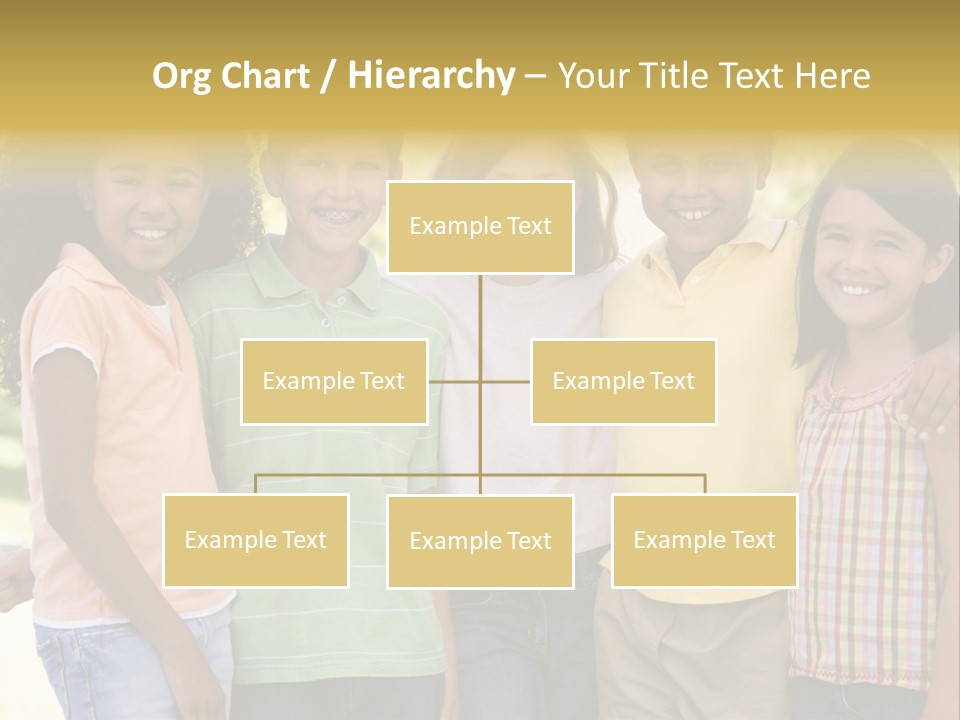 Clip Art Illustration Boy PowerPoint Template