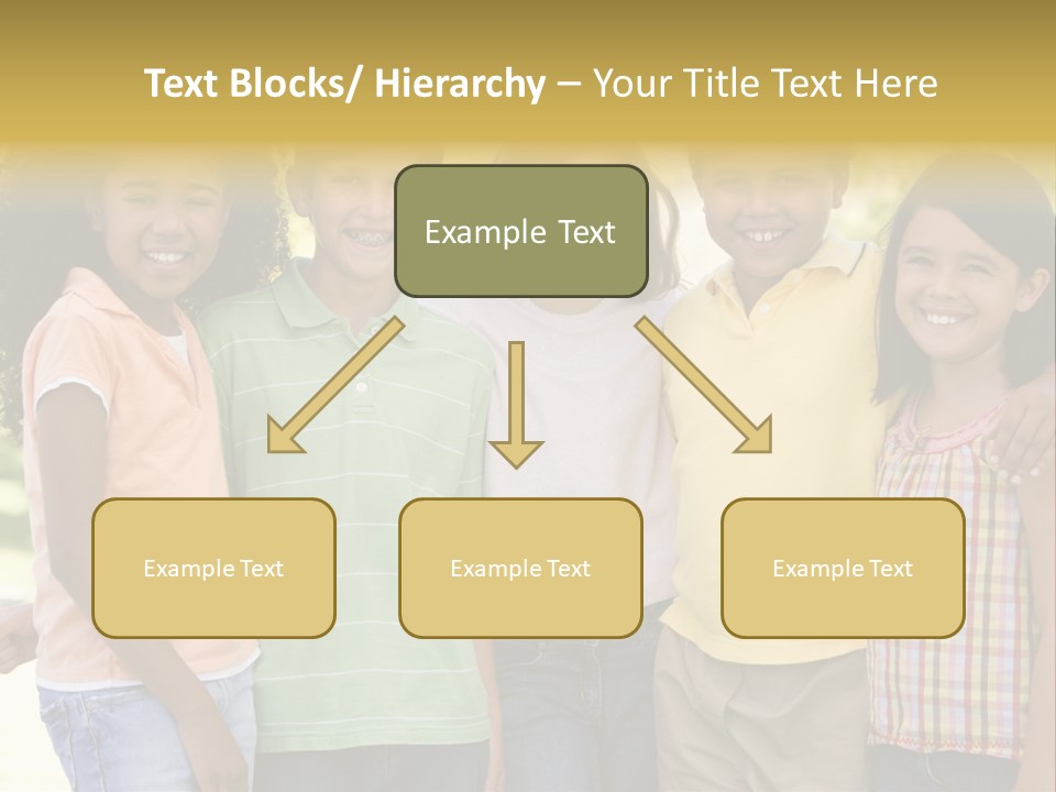 Clip Art Illustration Boy PowerPoint Template