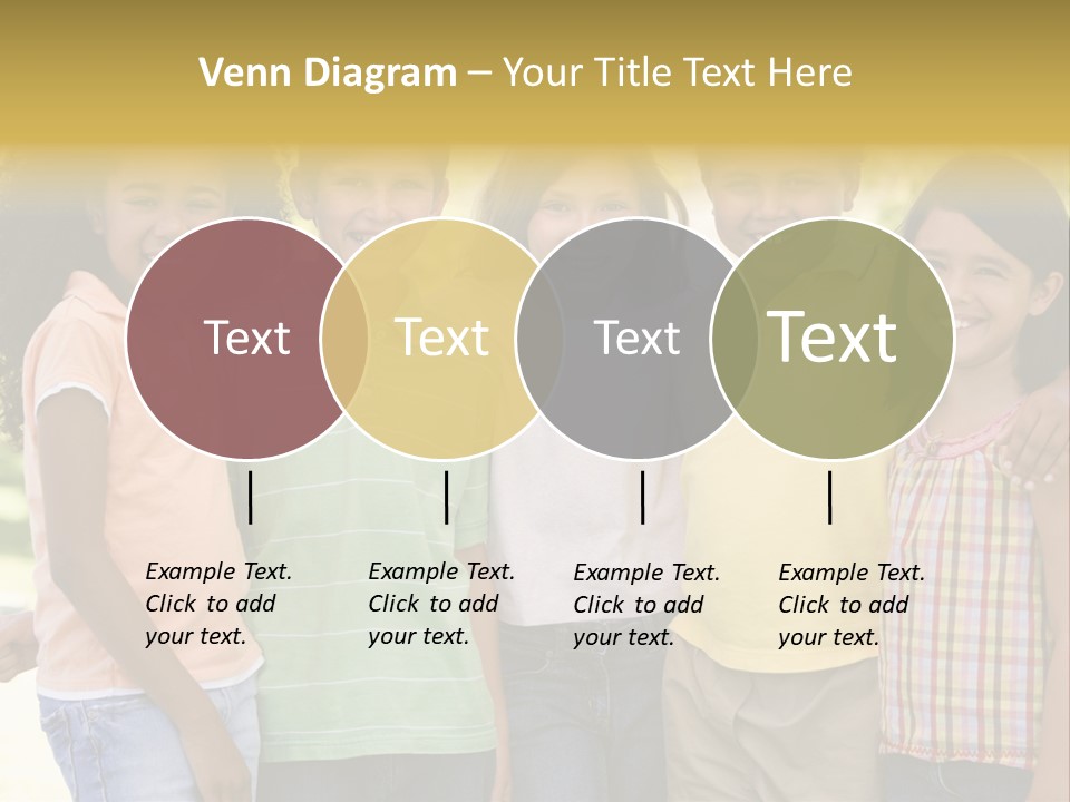 Clip Art Illustration Boy PowerPoint Template