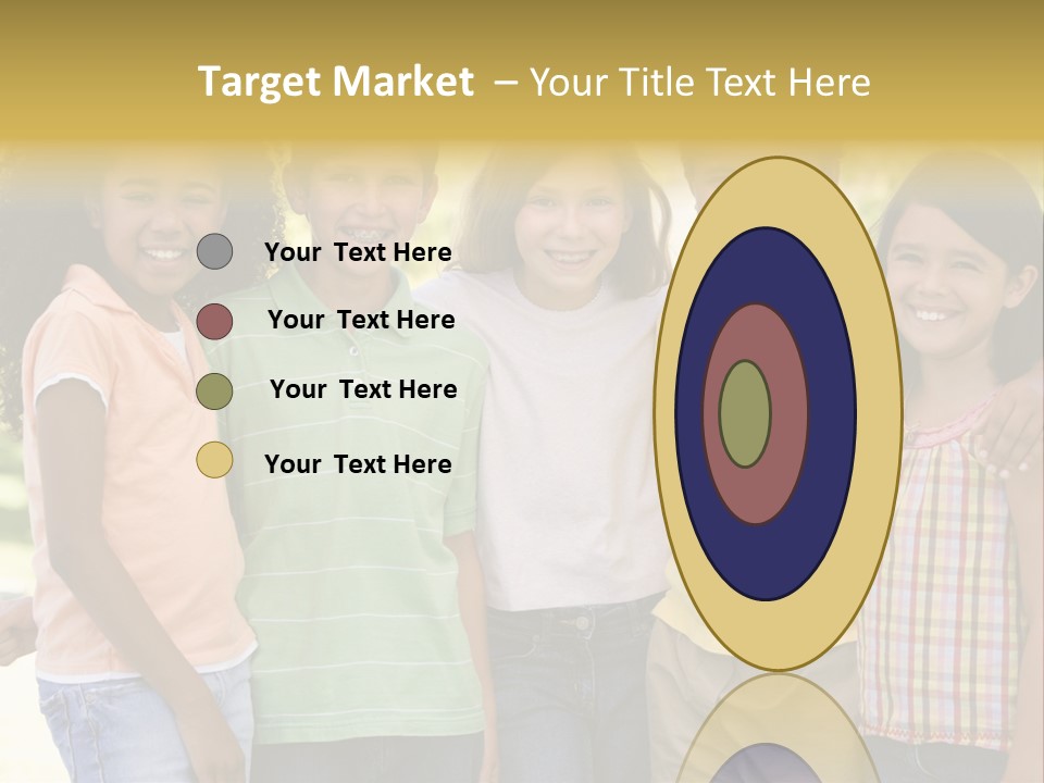 Clip Art Illustration Boy PowerPoint Template