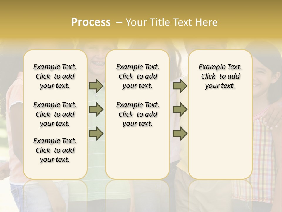 Clip Art Illustration Boy PowerPoint Template