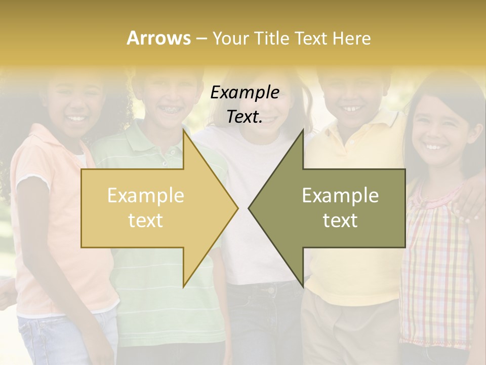 Clip Art Illustration Boy PowerPoint Template