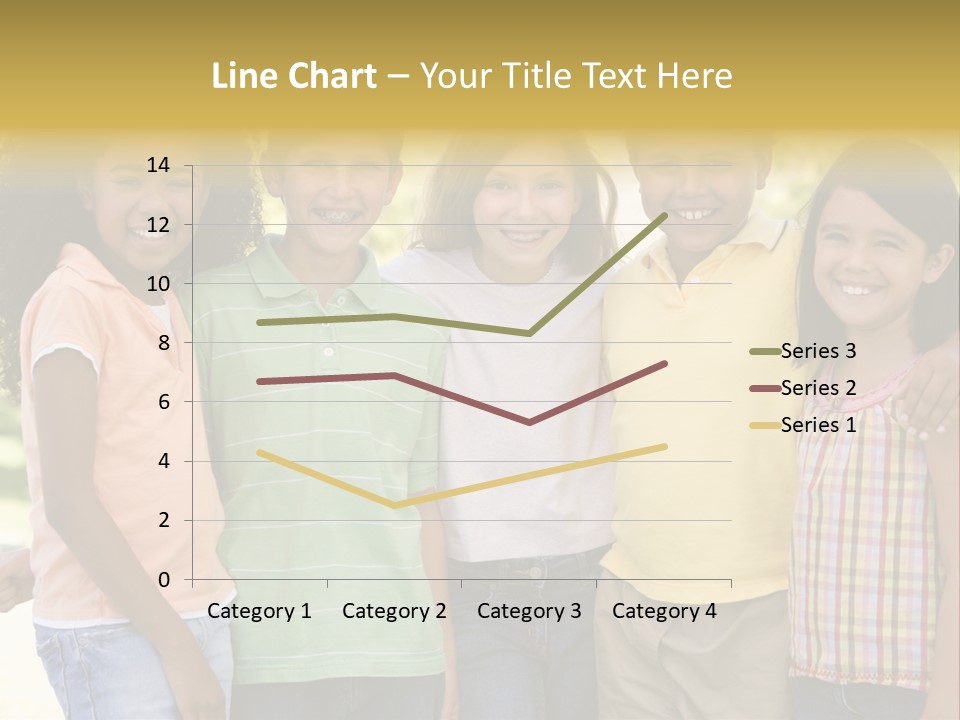 Clip Art Illustration Boy PowerPoint Template