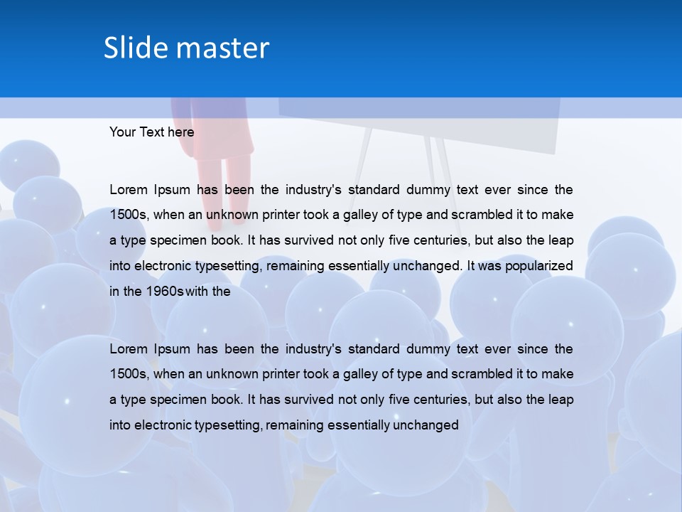 Kid Vector Boy PowerPoint Template