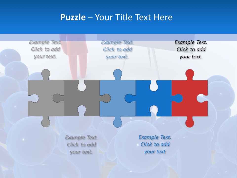 Kid Vector Boy PowerPoint Template