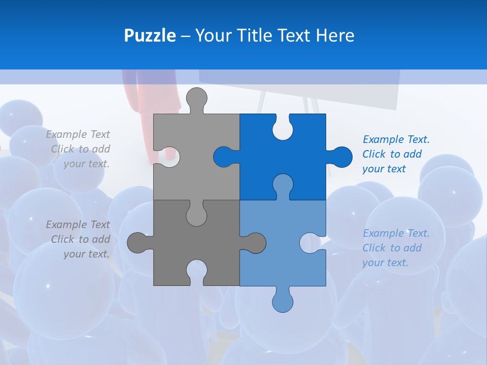 Kid Vector Boy PowerPoint Template