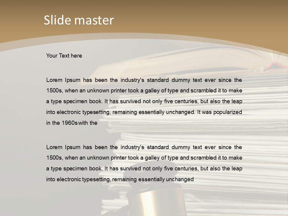 Clipart Sleeping Kid PowerPoint Template