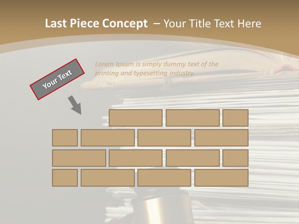 Clipart Sleeping Kid PowerPoint Template