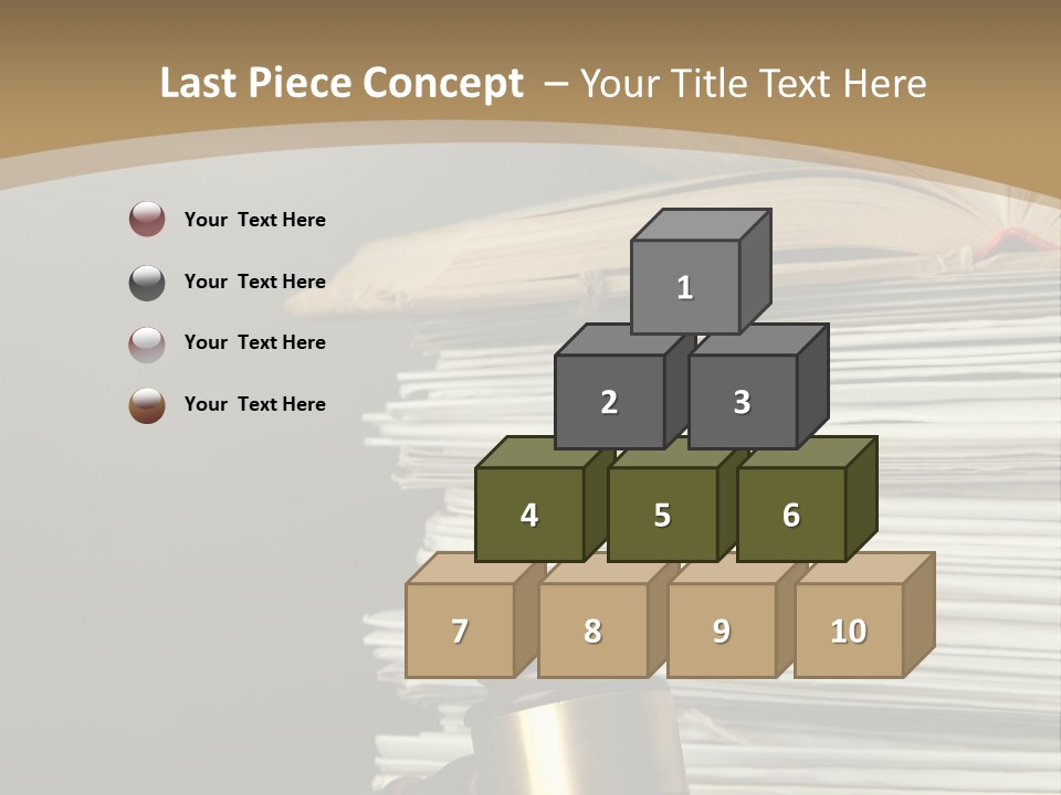 Clipart Sleeping Kid PowerPoint Template