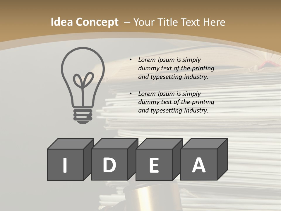 Clipart Sleeping Kid PowerPoint Template