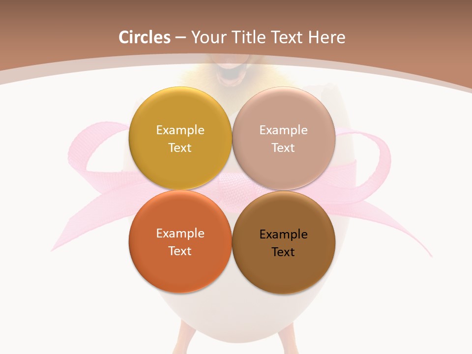 Young Obese Boy PowerPoint Template