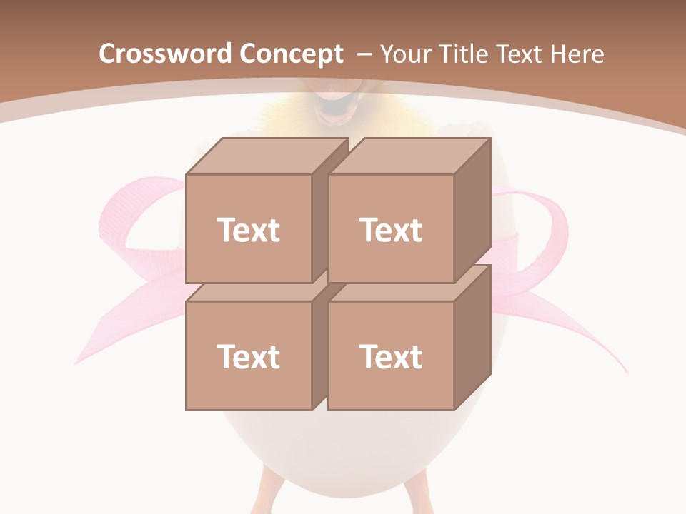 Young Obese Boy PowerPoint Template