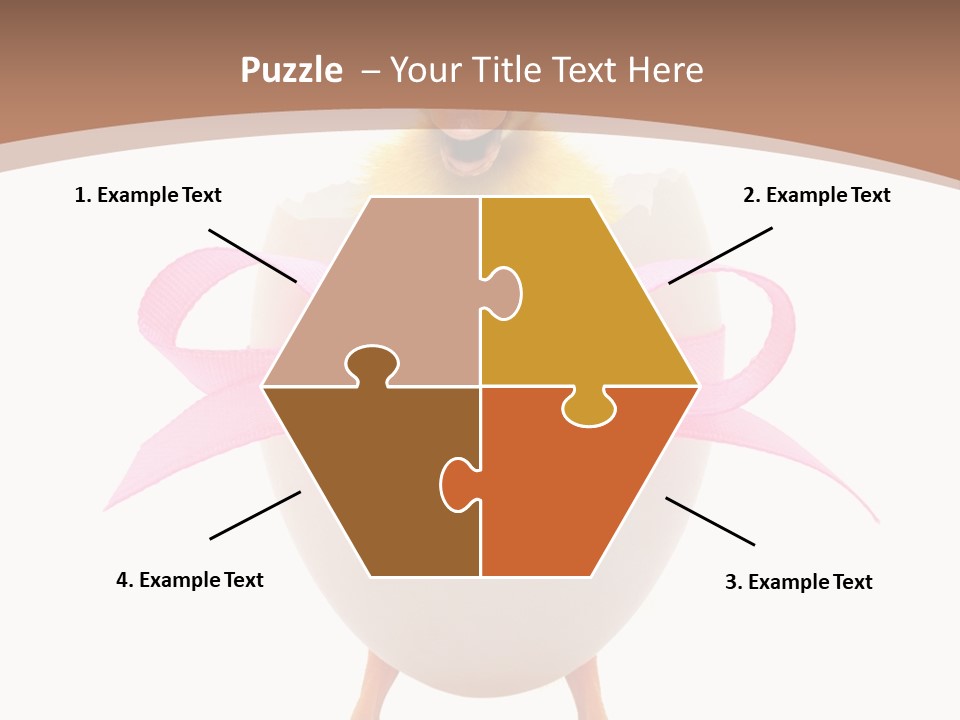 Young Obese Boy PowerPoint Template