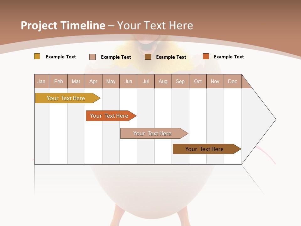 Young Obese Boy PowerPoint Template