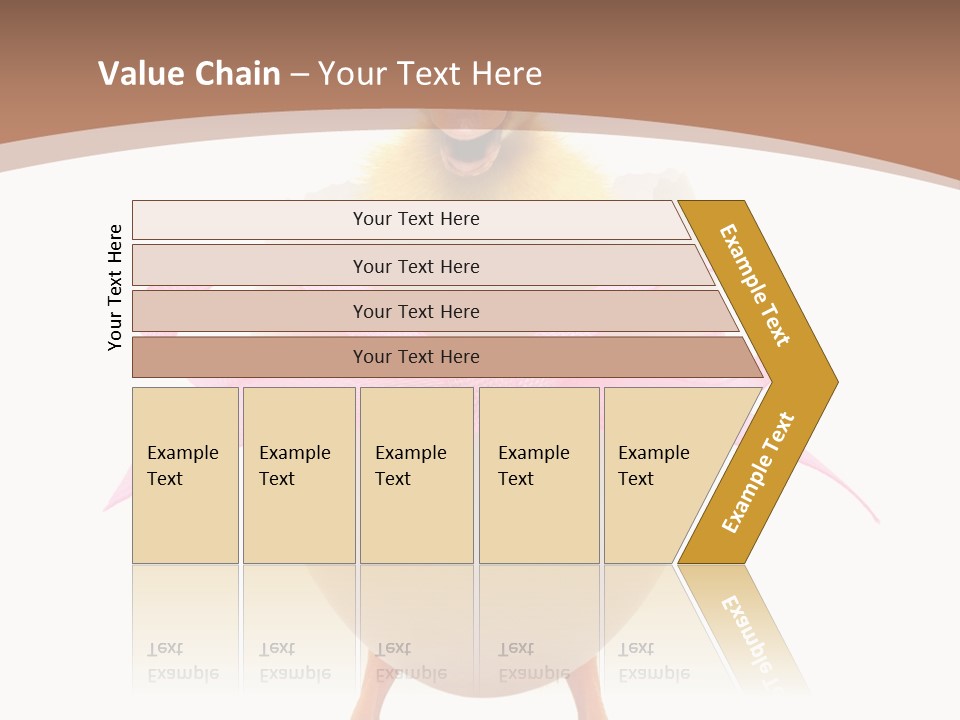 Young Obese Boy PowerPoint Template