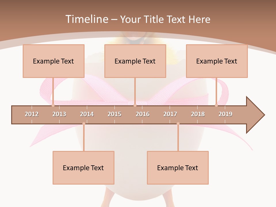Young Obese Boy PowerPoint Template