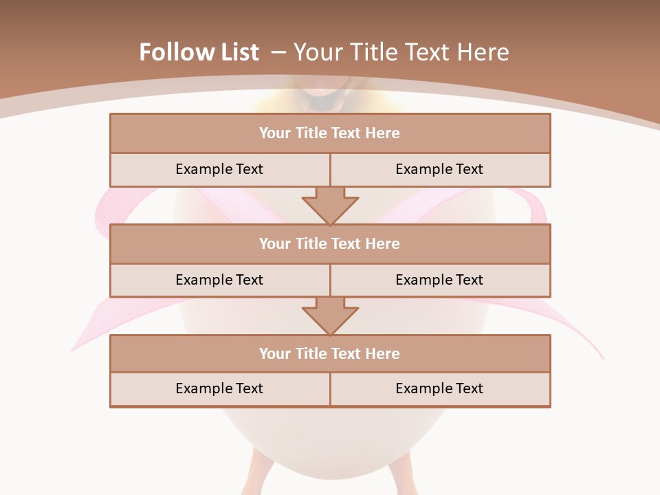 Young Obese Boy PowerPoint Template