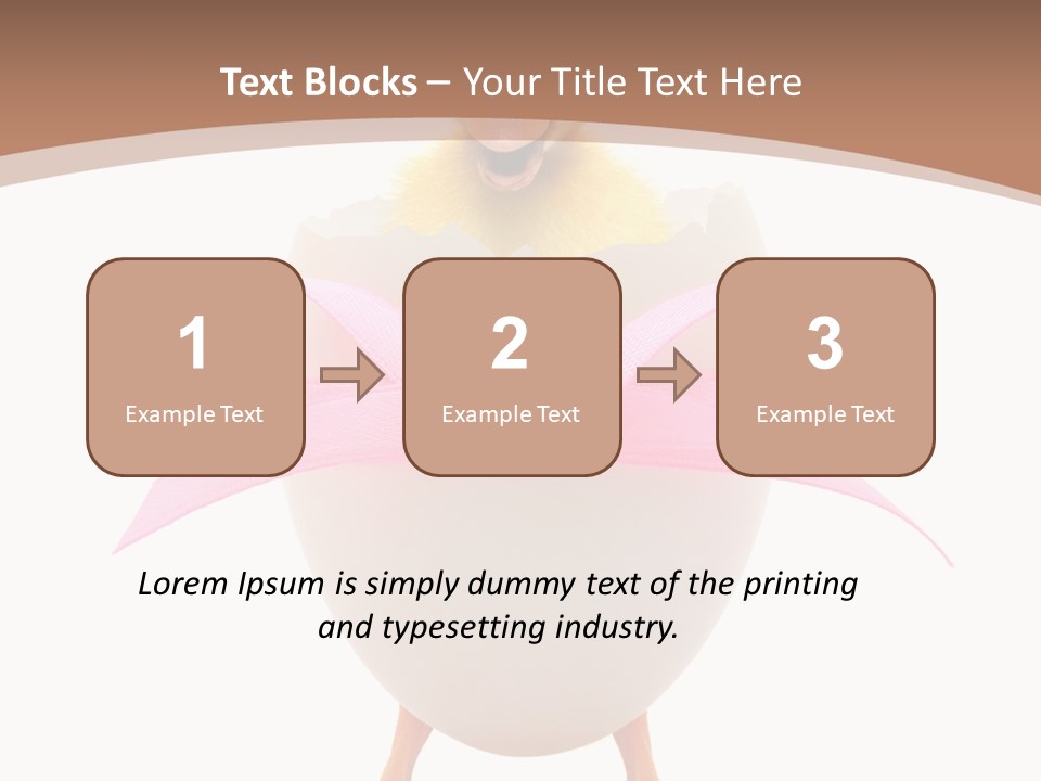 Young Obese Boy PowerPoint Template