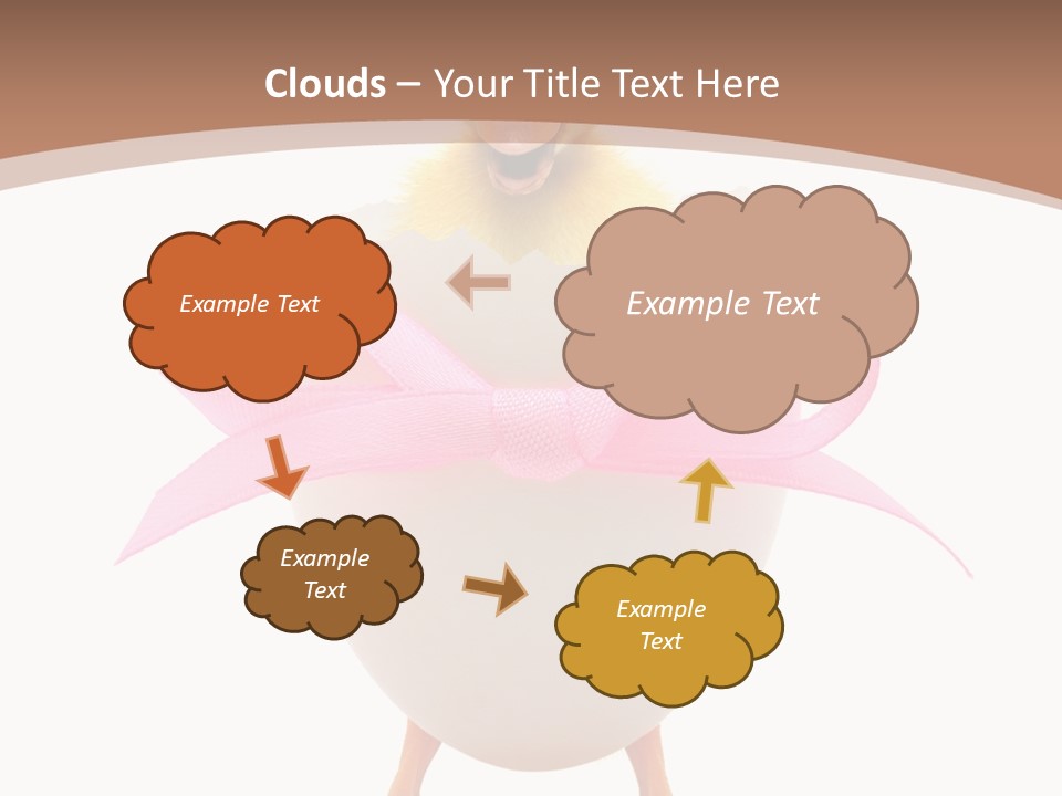 Young Obese Boy PowerPoint Template