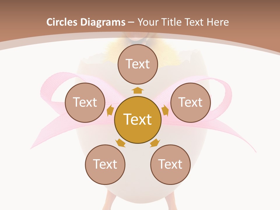 Young Obese Boy PowerPoint Template