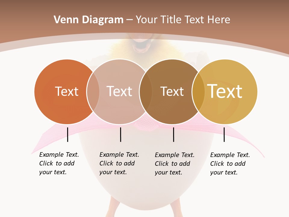 Young Obese Boy PowerPoint Template