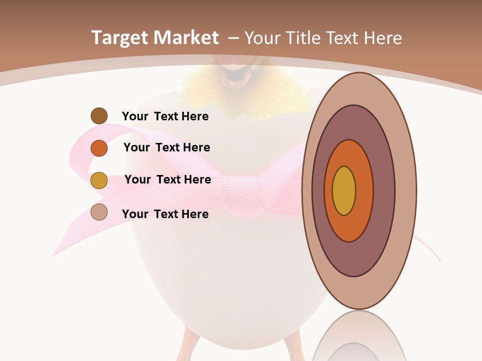 Young Obese Boy PowerPoint Template