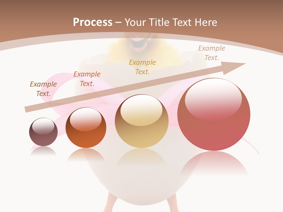 Young Obese Boy PowerPoint Template