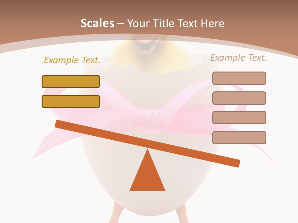 Young Obese Boy PowerPoint Template